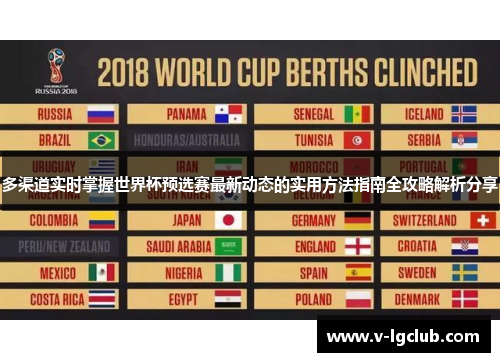 多渠道实时掌握世界杯预选赛最新动态的实用方法指南全攻略解析分享