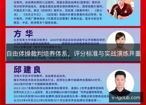 自由体操裁判培养体系，评分标准与实战演练并重